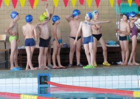 Wiosenne Mistrzostwa RWKS SPARTA w pływaniu najmłodszych Spartan