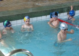 Wiosenne Mistrzostwa RWKS SPARTA w pływaniu najmłodszych Spartan