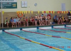 Mikołajkowe Mistrzostwa RWKS SPARTA w pływaniu.