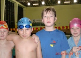 Mikołajkowe Mistrzostwa RWKS SPARTA w pływaniu.