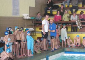 Mikołajkowe Mistrzostwa RWKS SPARTA w pływaniu.