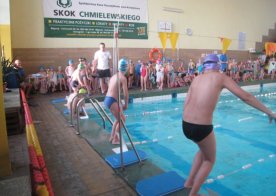 Mikołajkowe Mistrzostwa RWKS SPARTA w pływaniu.