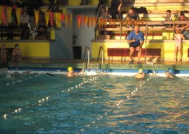 Mikołajkowe Mistrzostwa RWKS SPARTA w pływaniu.