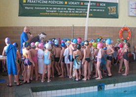 Mikołajkowe Mistrzostwa RWKS SPARTA w pływaniu.