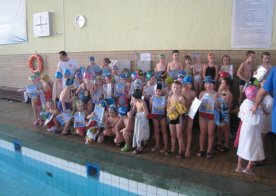 Mikołajkowe Mistrzostwa RWKS SPARTA w pływaniu.