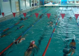 Ustrzyki Dolne - Obóz Sportowy (pływacki)